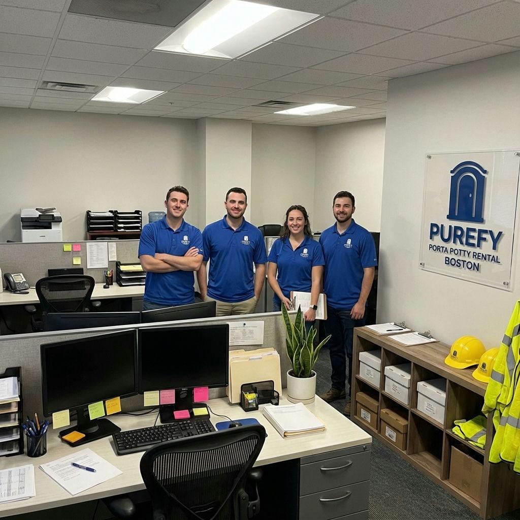 Purefy Porta Potty Rental Boston Team